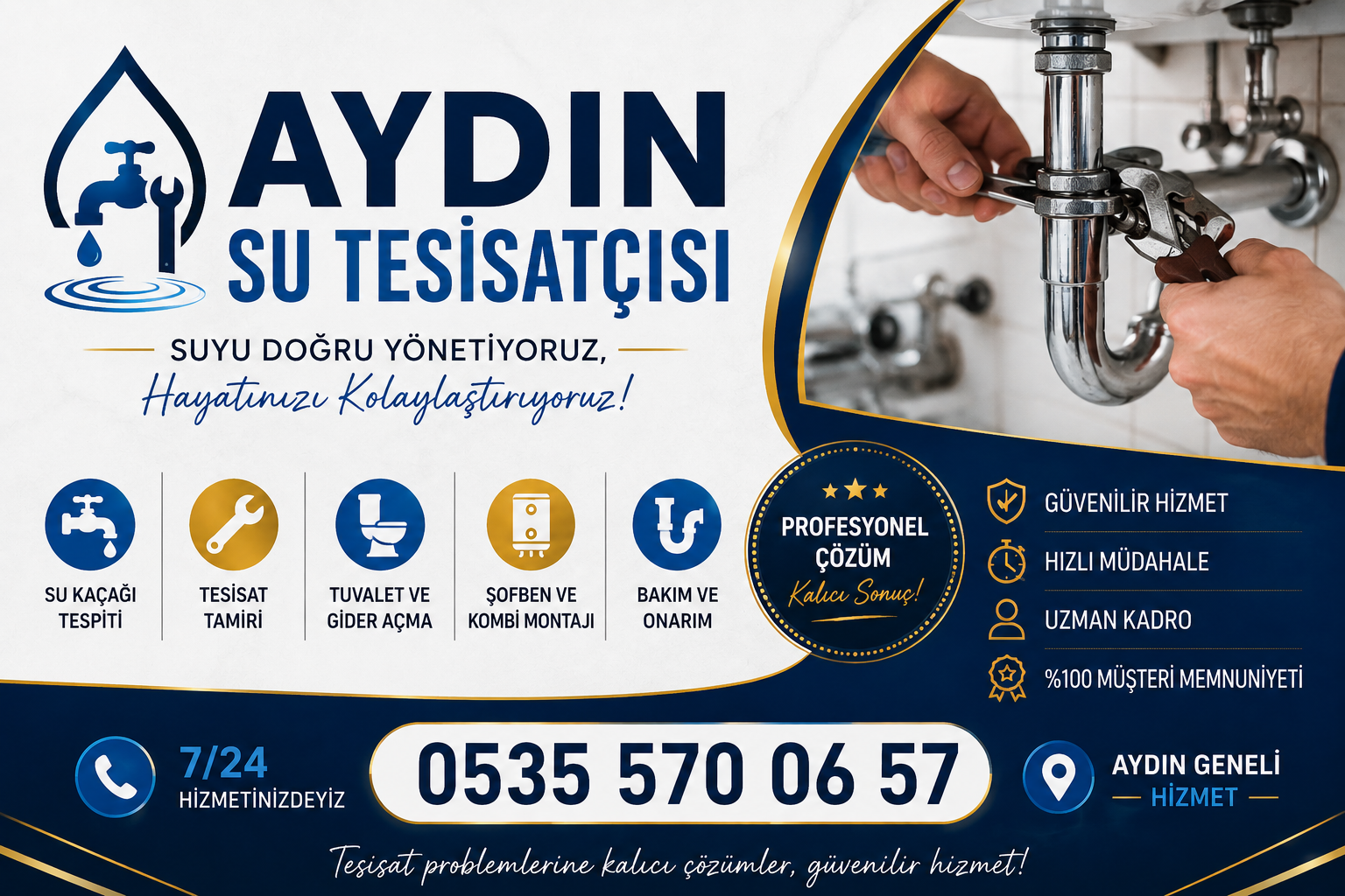 Aydın tıkanıklık açma